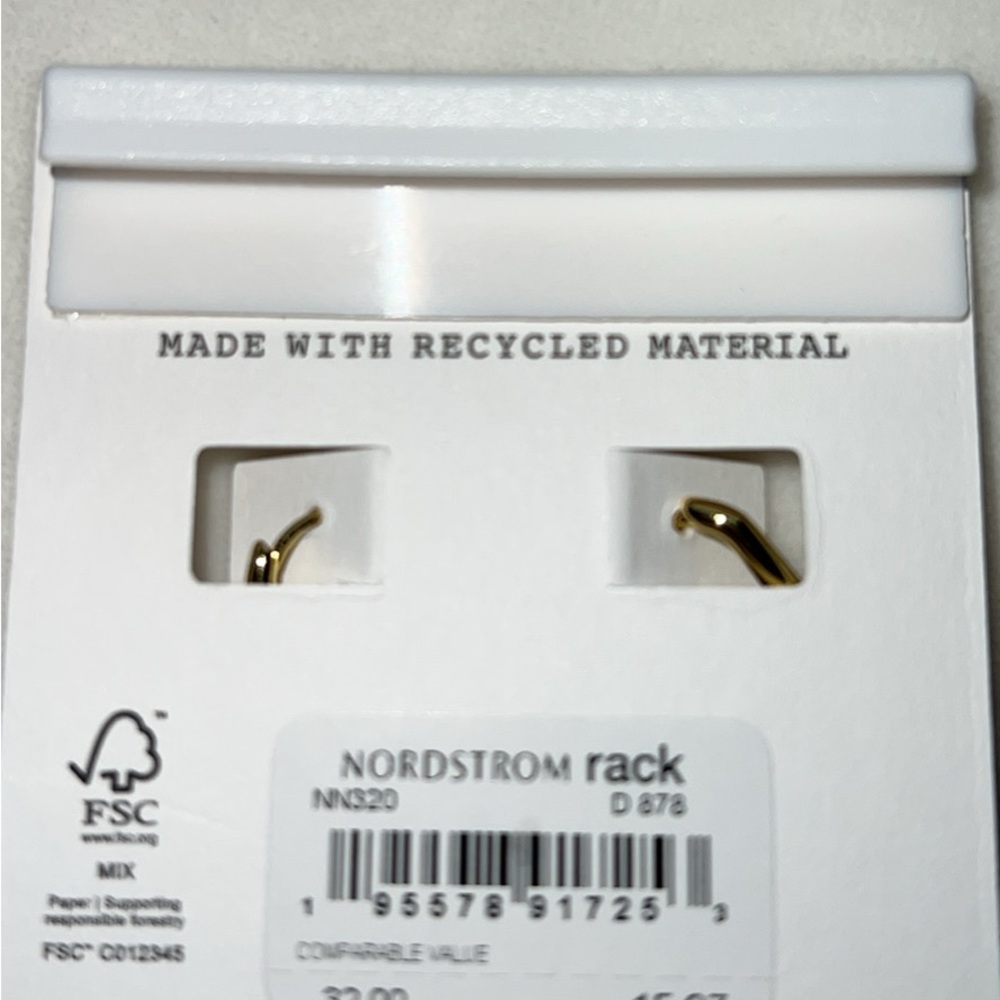 Madewell Gold Drop Earrings - Picture 4 of 4